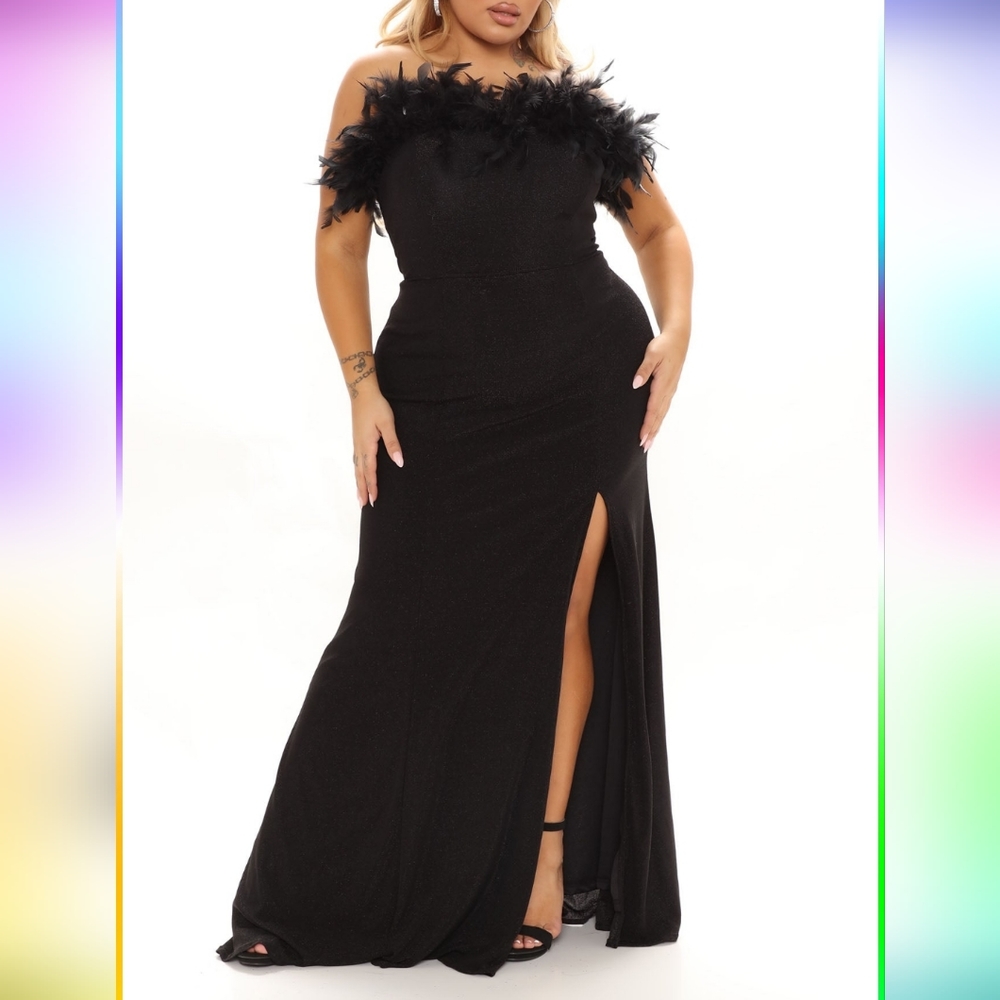 Glammed out maxi dress